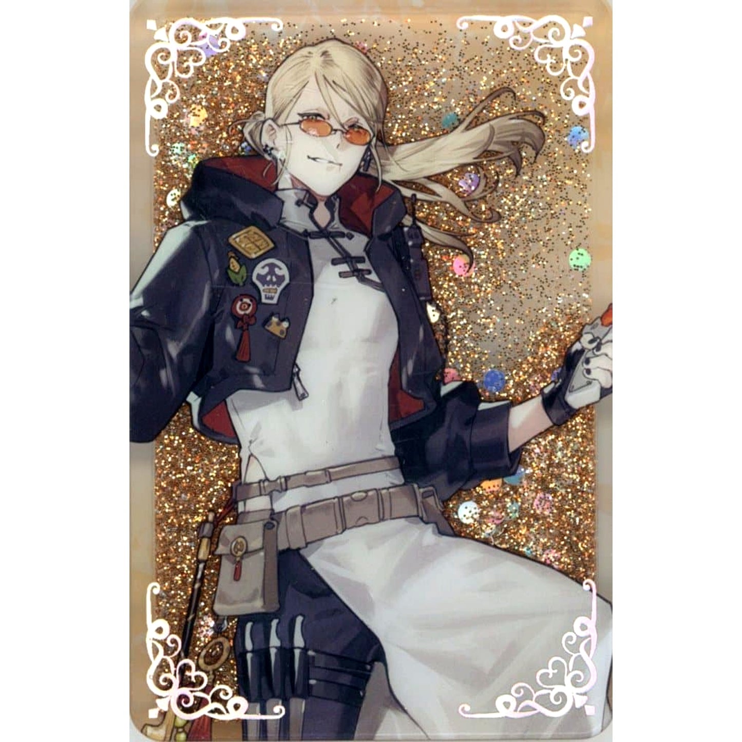 Assassin Tezcatlipoca Fate/Grand Order Liquid Sand Acrylic Stand Fate/Grand Order Fes. 2024 China 8th Anniversary [USED]