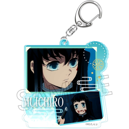 Muichiro Tokito Demon Slayer Kimetsu no Yaiba Collage Acrylic Keychain [USED]