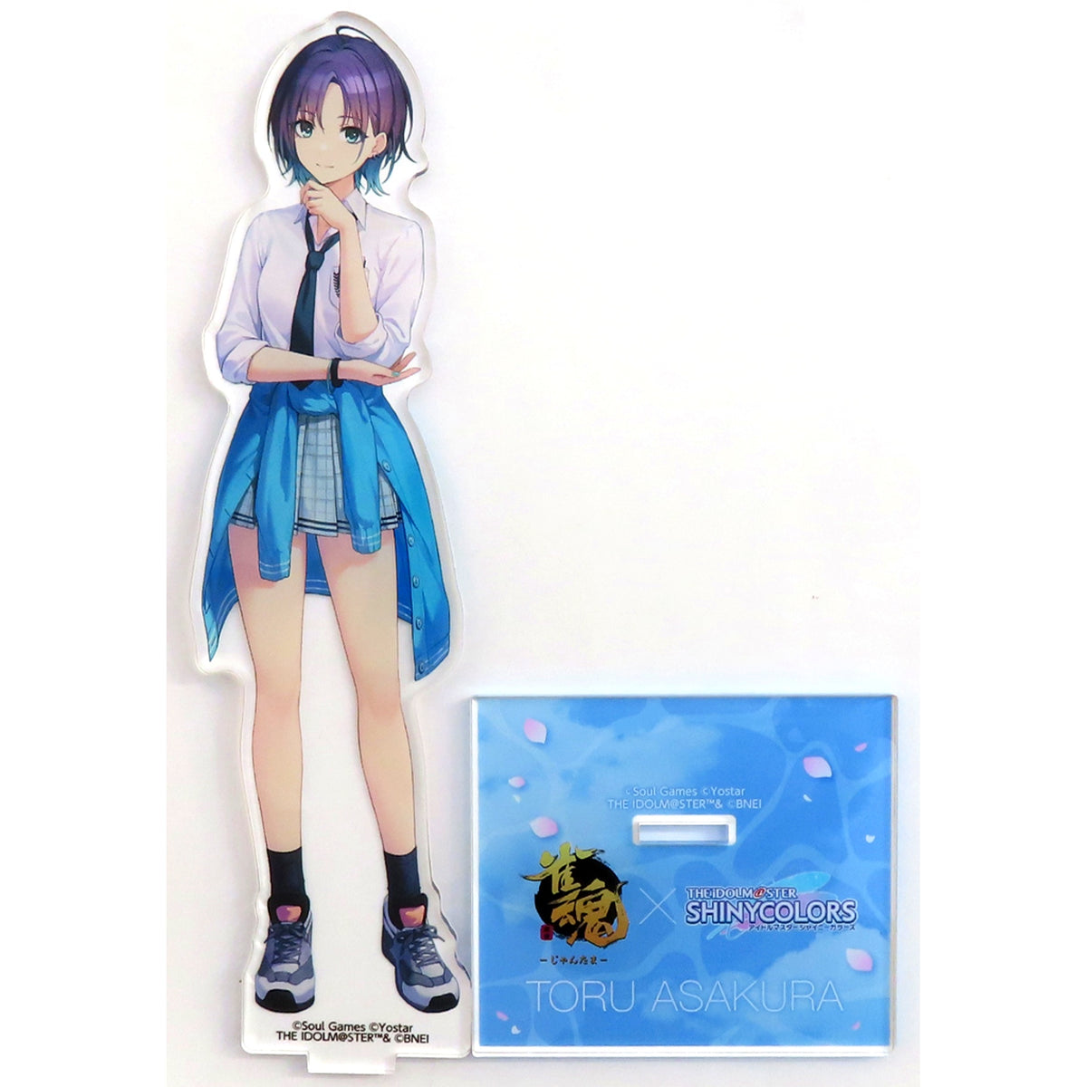 Toru Asakura Normal Ver. Official Acrylic Stand The Idolmaster Shiny Colors x Mahjong Soul [USED]