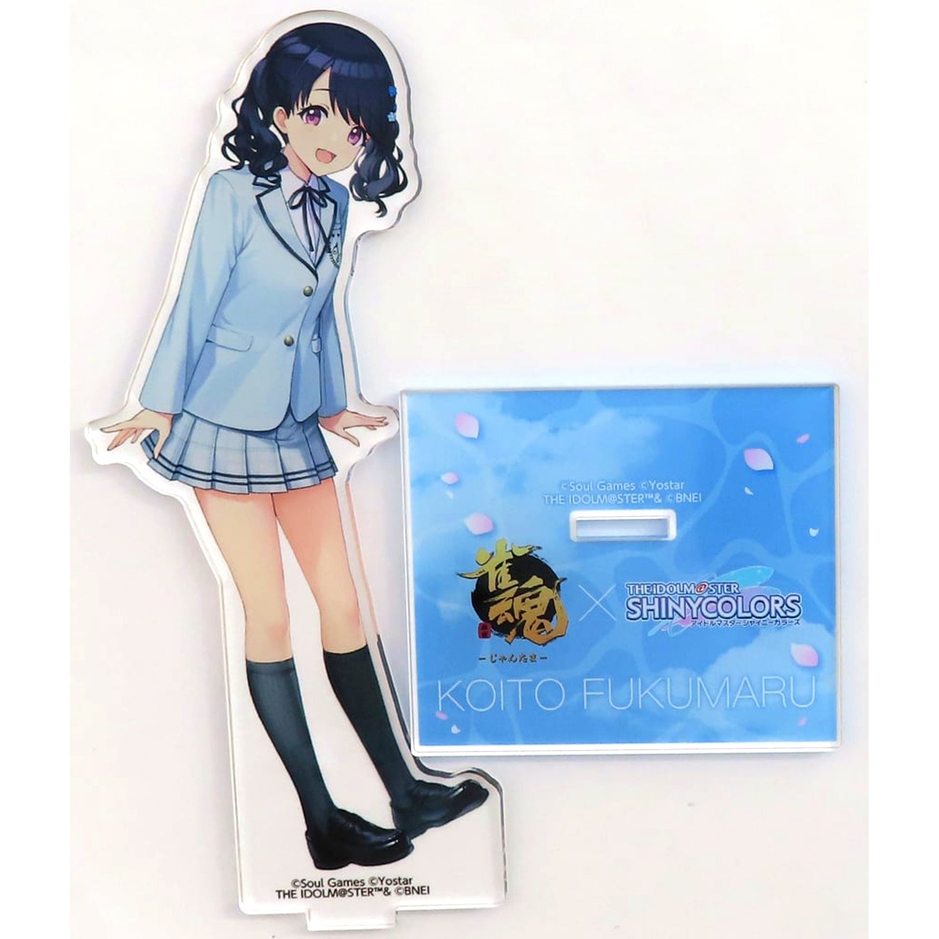 Koito Fukumaru The Idolmaster Shiny Colors x Mahjong Soul Normal Ver. Official Acrylic Stand [USED]