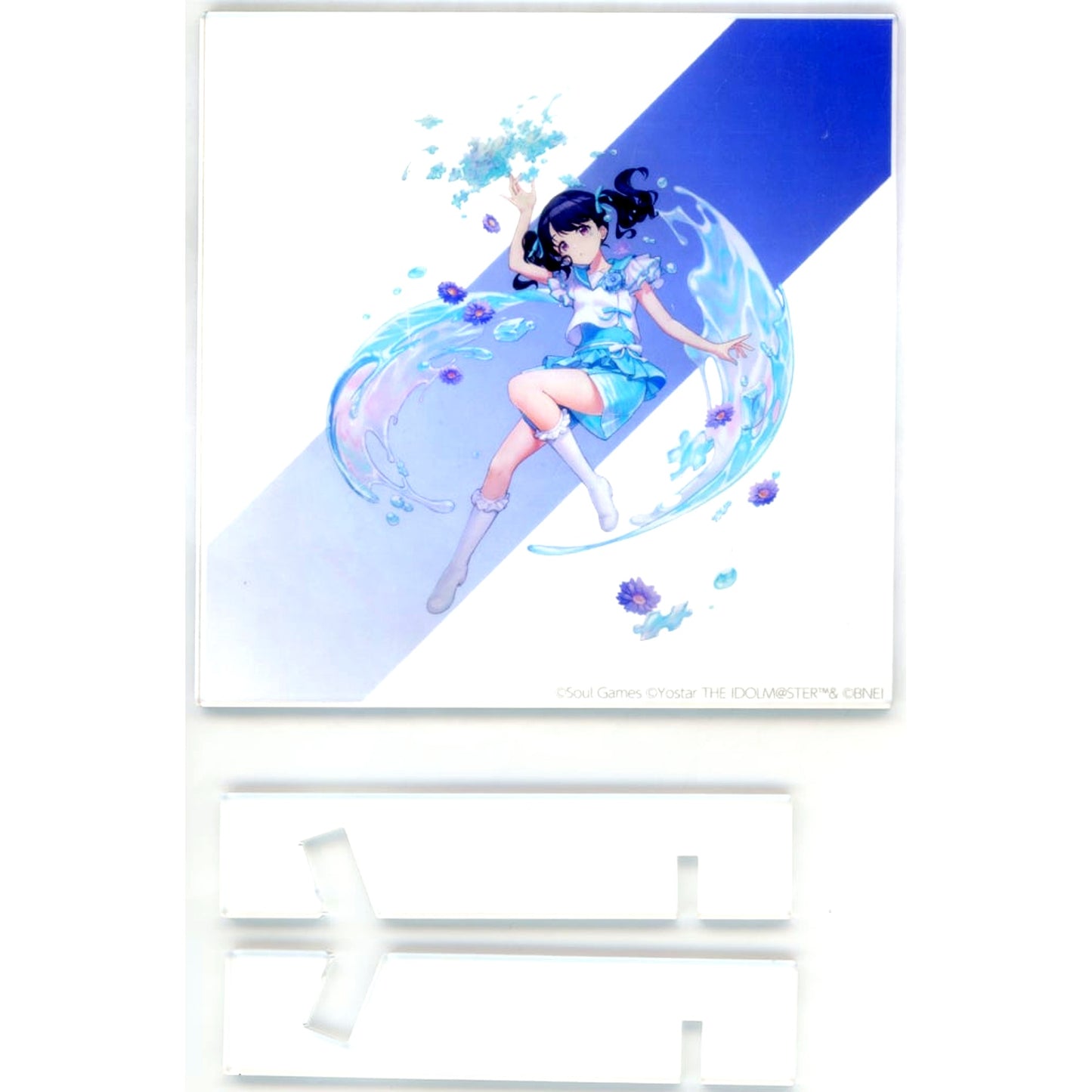 Koito Fukumaru THE IDOLM@STER Shiny Colors x Mahjong Soul Official Acrylic Panel Contract ver [USED]