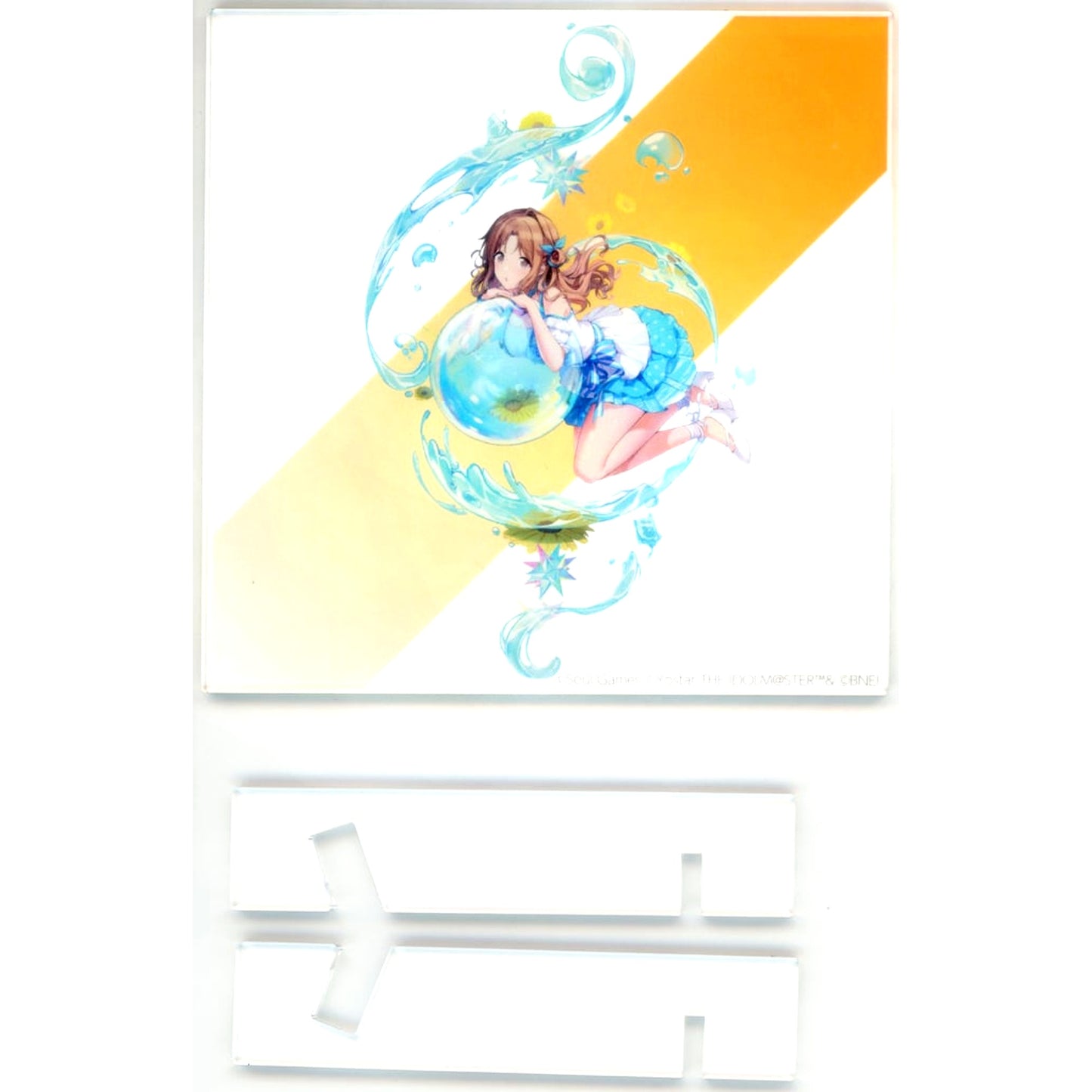 Hinana Ichikawa The Idolmaster Shiny Colors Contract ver. Official Acrylic Panel x Mahjong Soul [USED]