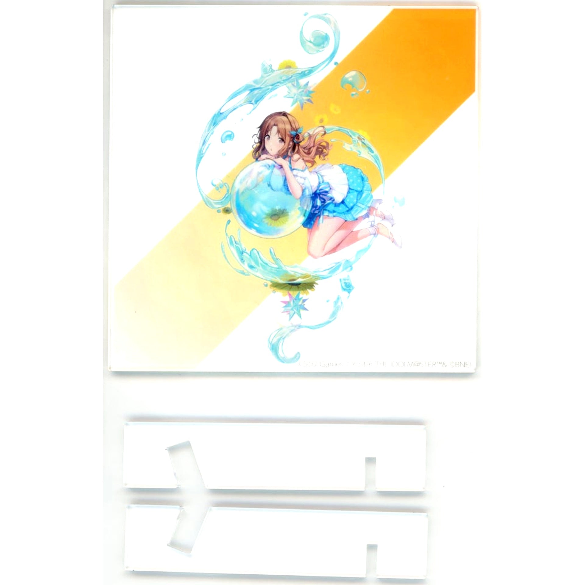 Hinana Ichikawa The Idolmaster Shiny Colors Contract ver. Official Acrylic Panel x Mahjong Soul [USED]