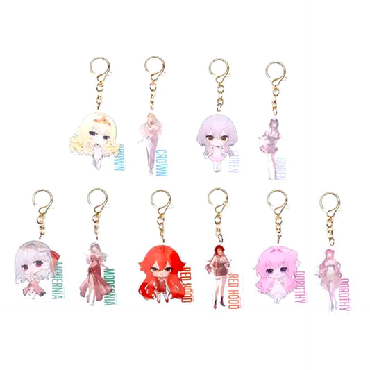 Set of 10 GODDESS OF VICTORY: NIKKE Taito Station x spring colors Acrylic Keychain [USED]