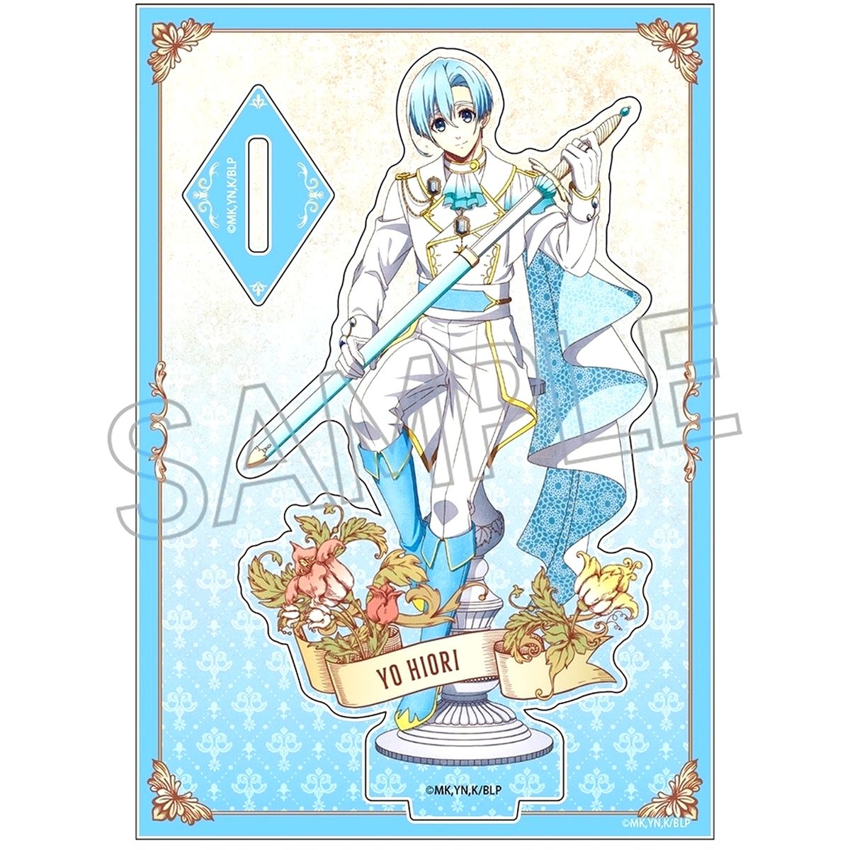 Yo Hiori Vintage Series Acrylic Stand Throne Vol.3 Duel Blue Lock [USED]