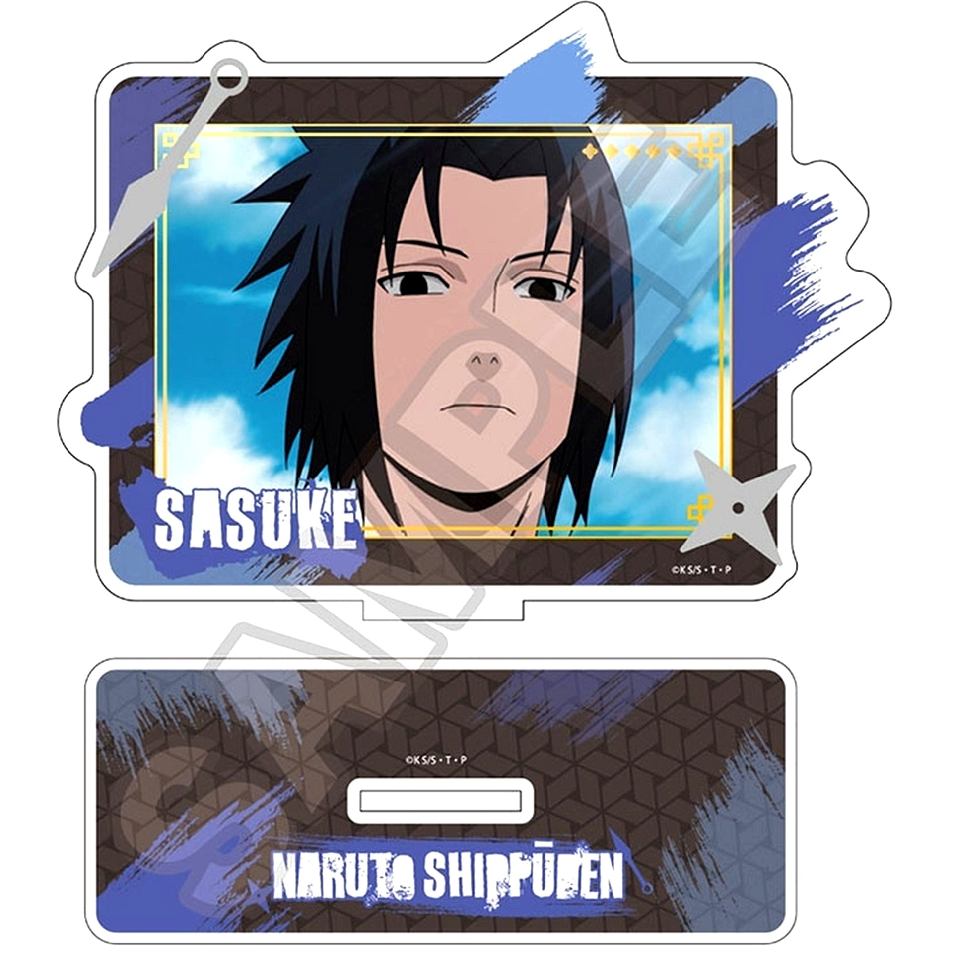 Sasuke Uchiha Naruto Shippuden Scene Shot Vol. 2 Acrylic Stand [USED]