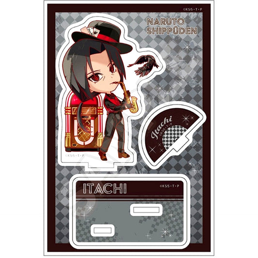 Itachi Uchiha Naruto Shippuden Rockabilly Fashion Acrylic Stand Jr. [USED]