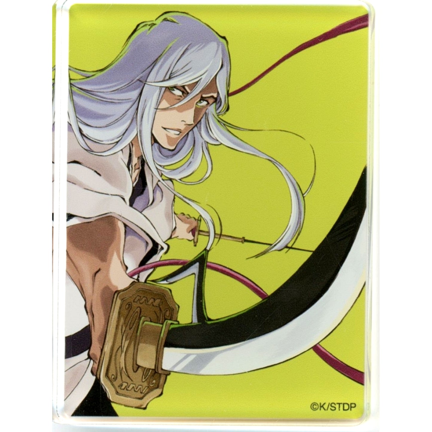 Jushiro Ukitake Acrylic Block BLEACH animation 20th POP UP SHOP [USED]