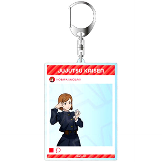 Nobara Kugisaki Jujutsu Kaisen Instant Photo Style Keychain Morning ver. [USED]