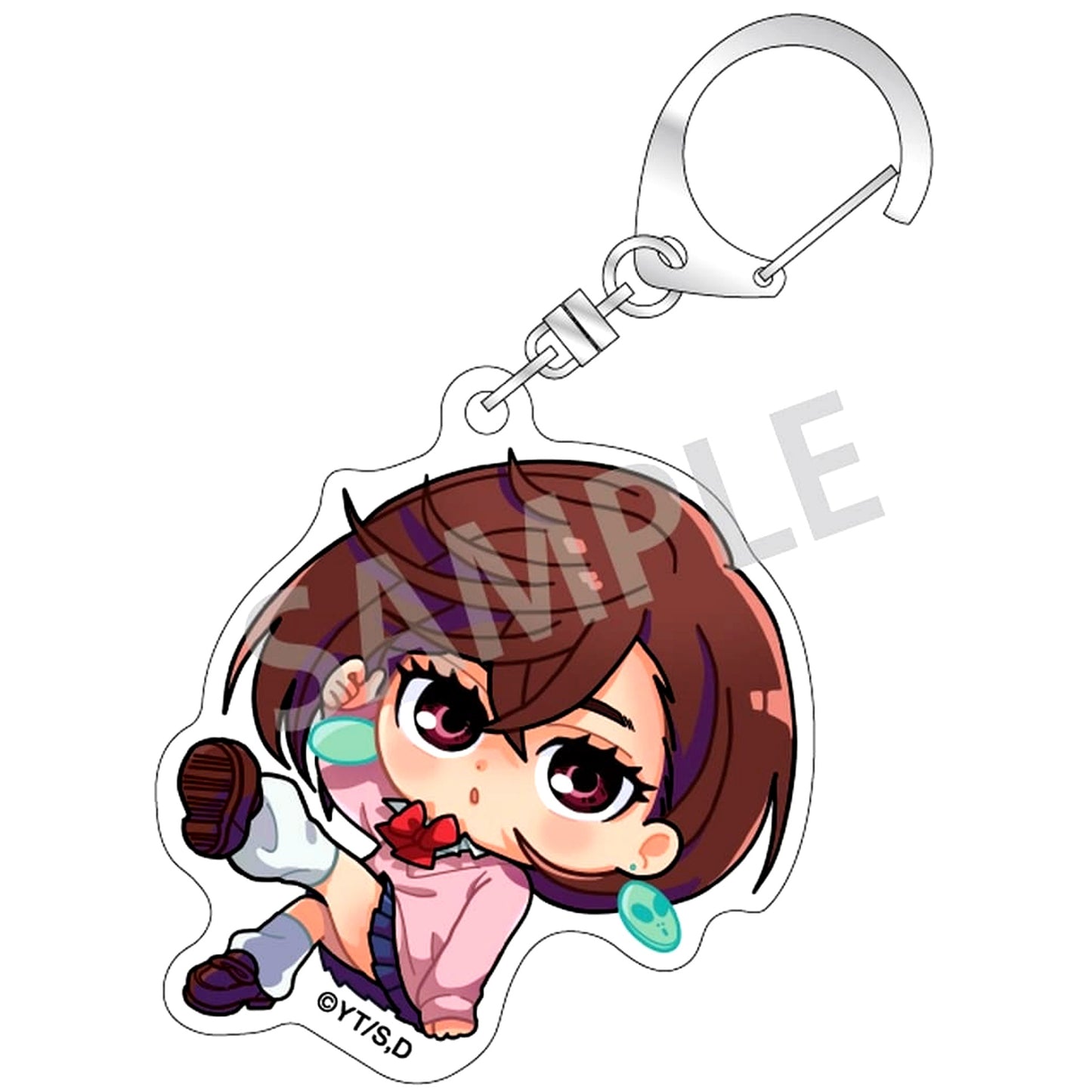 Dandadan Momo Ayase Trading Acrylic Keychain Okkochi Type A [USED]