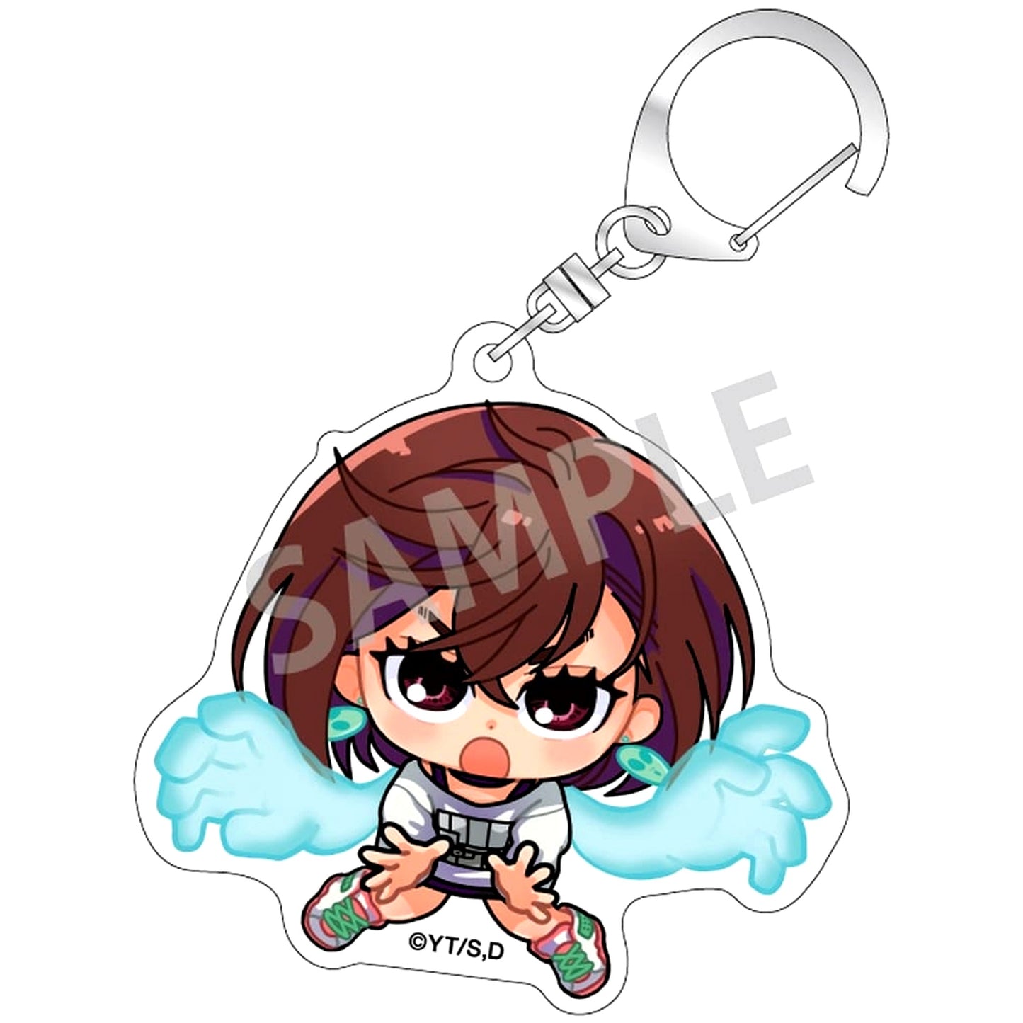 Dandadan Momo Ayase Trading Acrylic Keychain Okkochi Type B [USED]