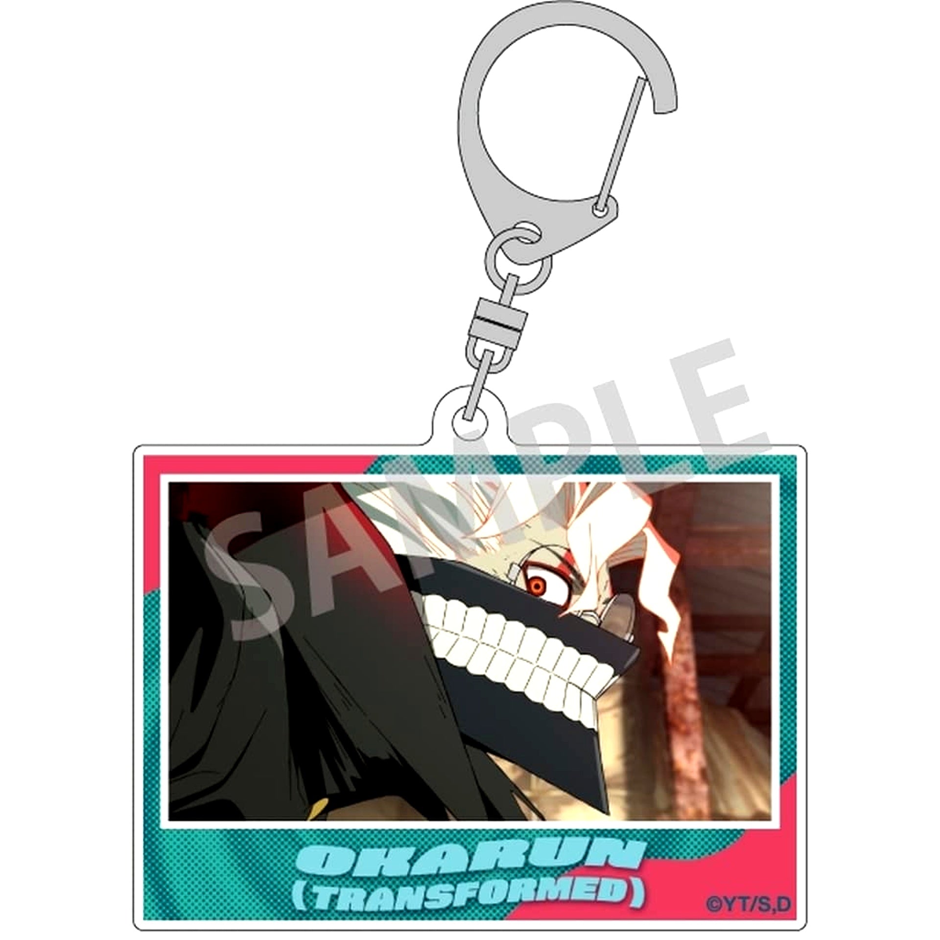 Dandadan Ken Takakura Okarun Transformed Trading Acrylic Keychain [USED]