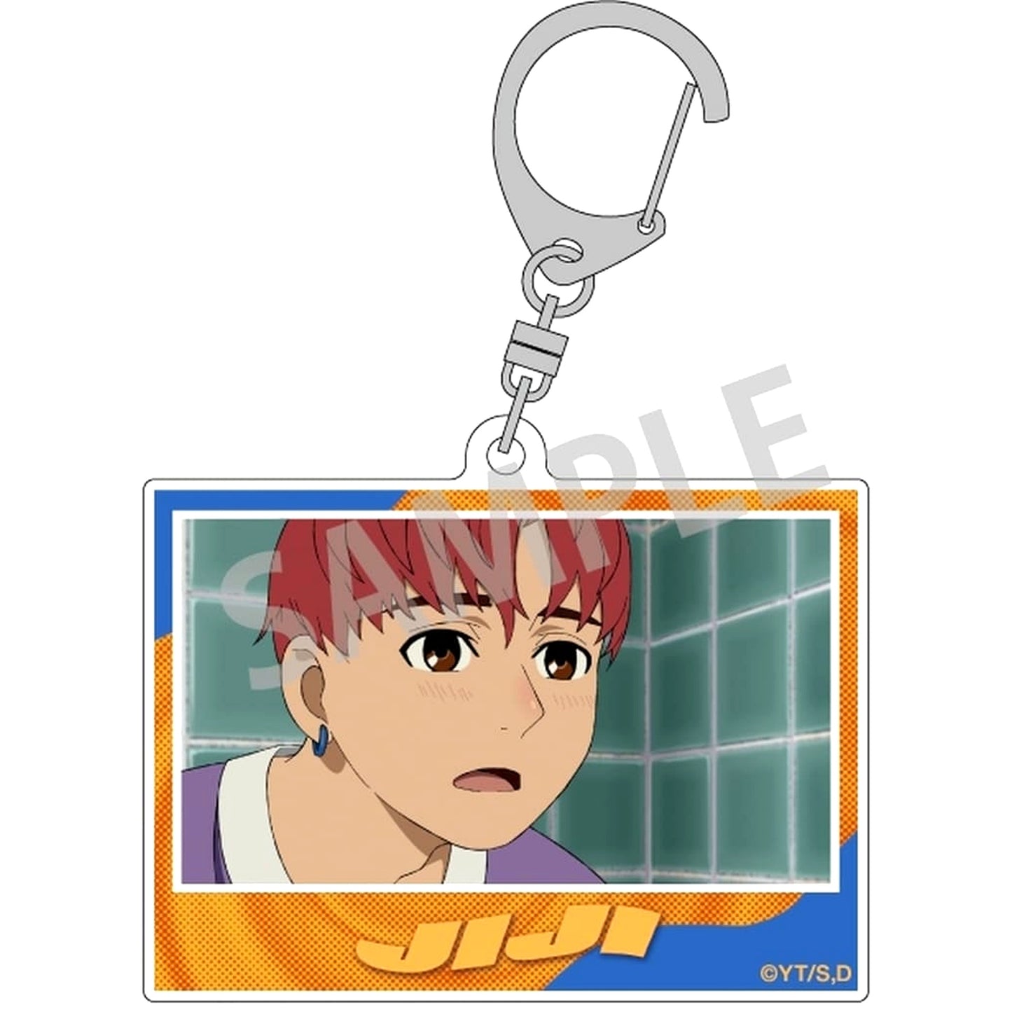 Dandadan Jin Enjoji Jiji Trading Acrylic Keychain [USED]