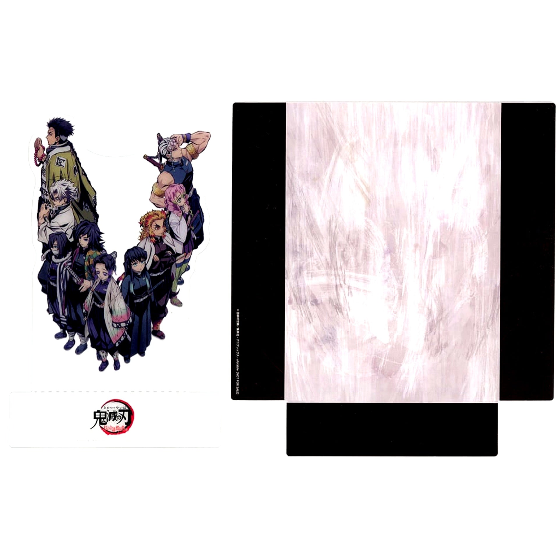 Demon Slayer: Kimetsu no Yaiba Kimetsu Theater Special Edited Version Hashira Meeting and Butterfly Mansion Arc Theatrical Screening Key Visual Clear Stand Admission Bonus [USED]