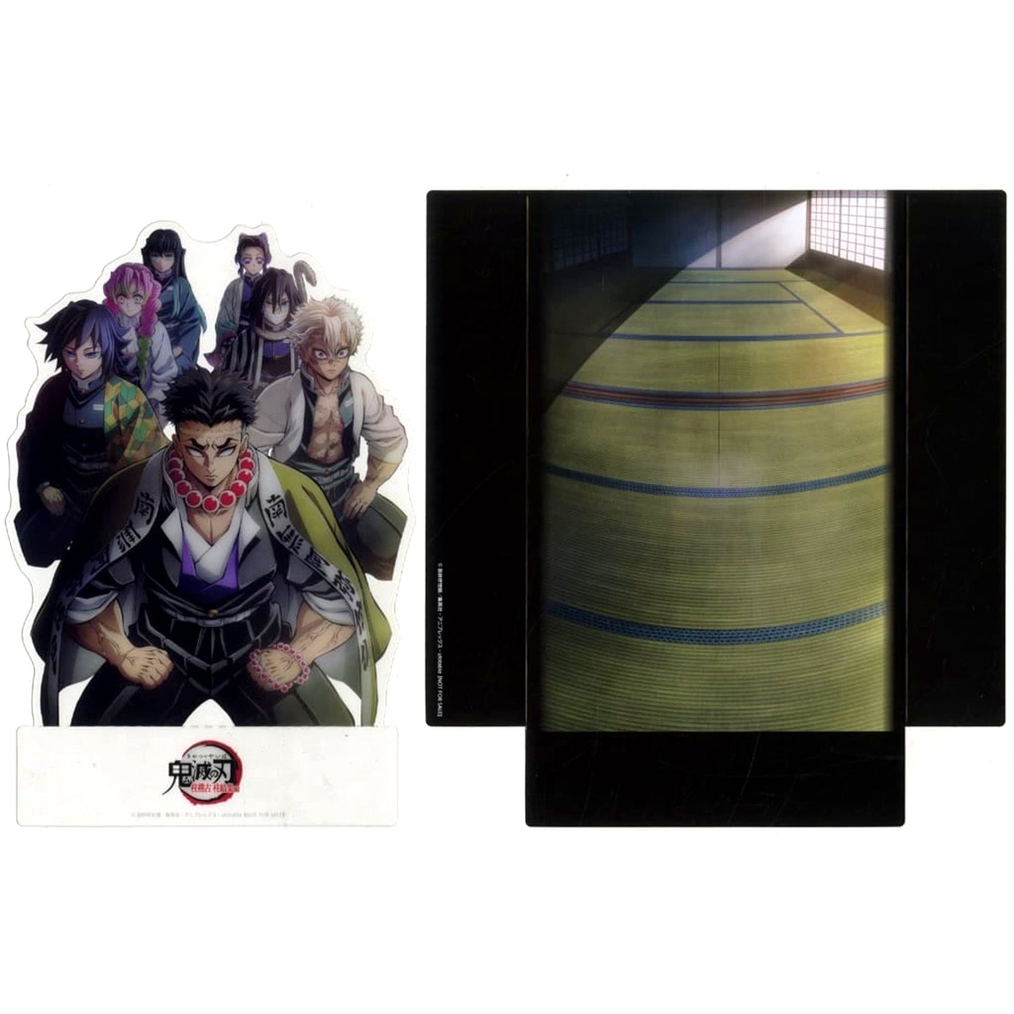 Demon Slayer: Kimetsu no Yaiba Kimetsu Theater Special Edited Version Theatrical Screening Hashira Training Arc Hashira Gathering Key Visual Clear Stand Theater Admission Bonus [USED]