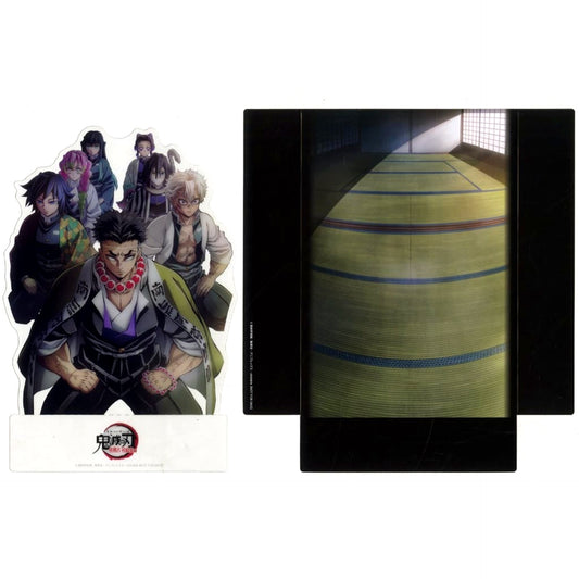 Demon Slayer: Kimetsu no Yaiba Kimetsu Theater Special Edited Version Theatrical Screening Hashira Training Arc Hashira Gathering Key Visual Clear Stand Theater Admission Bonus [USED]