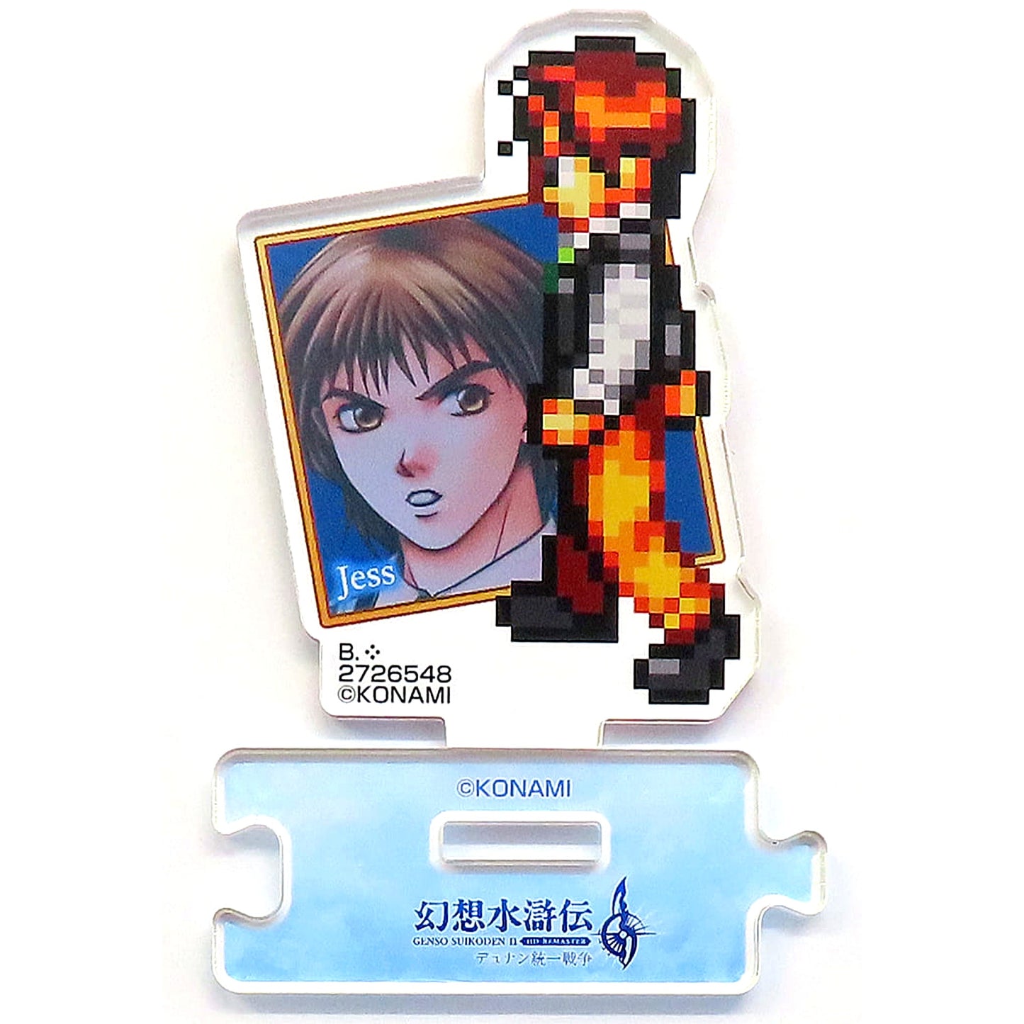 Jess Suikoden I and II Dunan Unification War Acrylic Stand Vol.2 [USED]