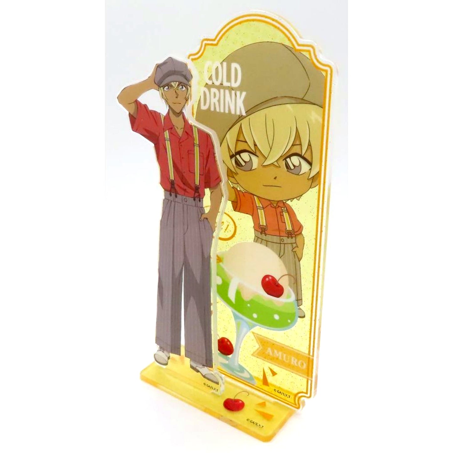 Toru Amuro Detective Conan Conan Cafe Shanghai 2022 Cafe 2022 Acrylic Stand China Limited [USED]
