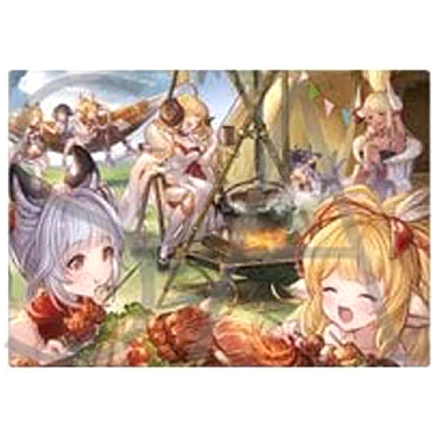 Granblue Fantasy Twelve Divine Generals Barbecue Original Version Acrylic Panel Collection Acrylic Stands [USED]