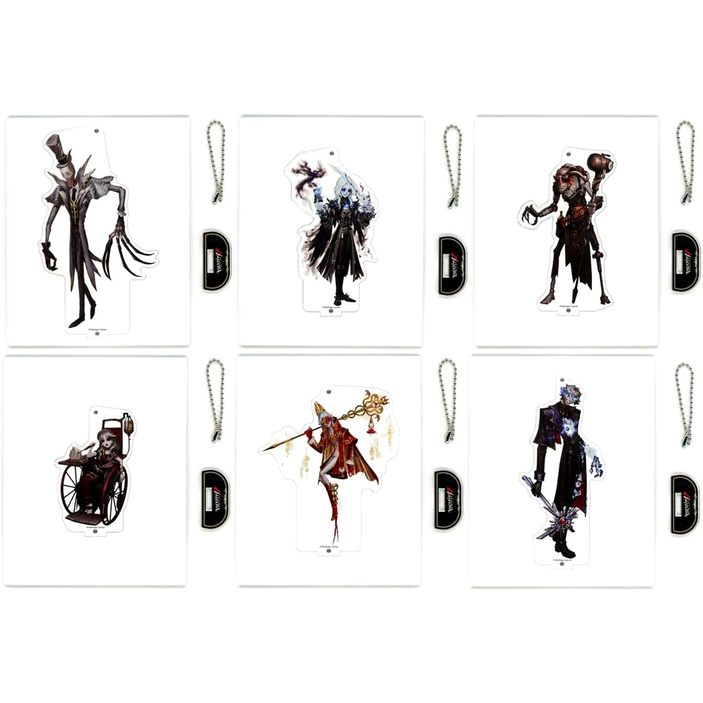 Set of 6 Identity V Essence Memorial Trading Acrylic Stand Keychain Hunter Vol. 3 [USED]