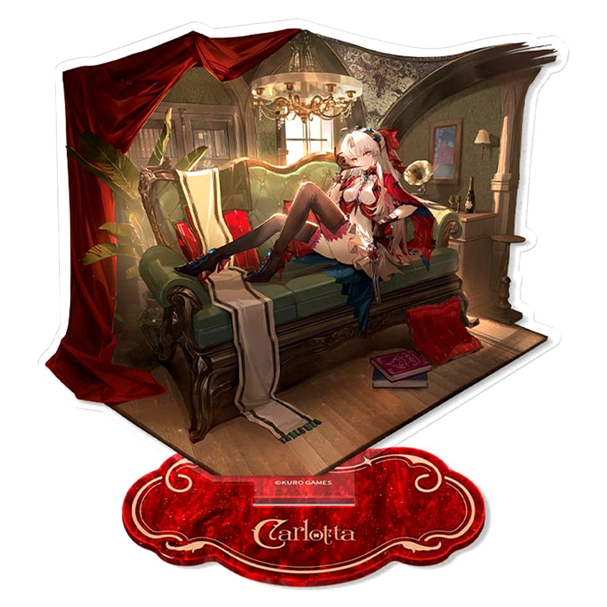Carlotta Wuthering Waves Resonator Theme Splash Art Stand [USED]