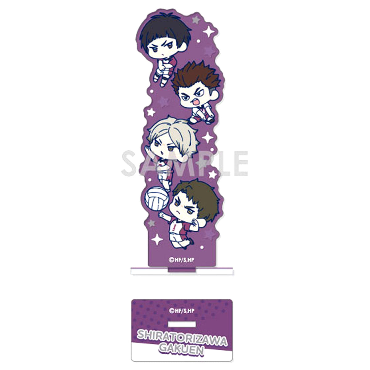 Shiratorizawa Academy High School A Wachatto Acrylic Stand Vol. 3 Haikyu!! [USED]