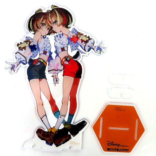 Chip & Dale Disney Collection by Mika Pikazo Big Acrylic Stand TOKYO GIRL POP-UP STORE Made-to-Order Limited [USED]