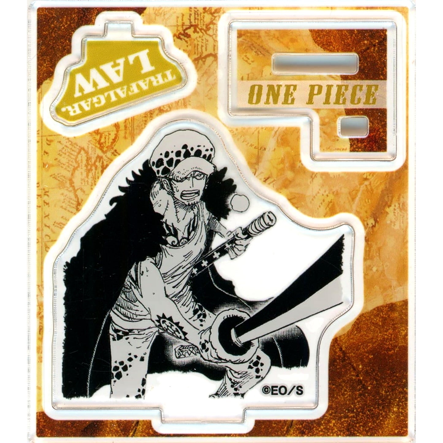 Trafalgar Law One Piece Acrylic Figure Collection HEROES Trafalgar Law Unsheathing Sword [USED]