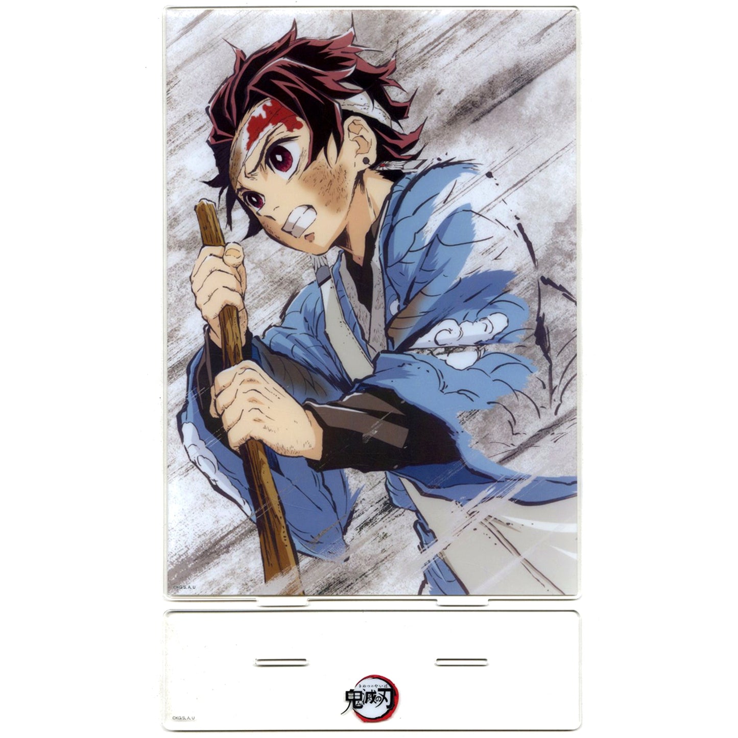 Tanjiro Kamado - Episode 5 First Half Big Acrylic Stand Anime Demon Slayer: Kimetsu no Yaiba Successive All Interlude Drawing WEBSHOP Lottery Tanjiro Kamado, Unwavering Resolve Arc Prize A-007 [USED]