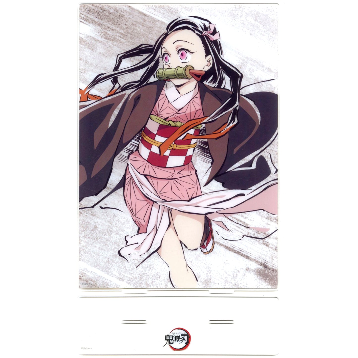 Nezuko Kamado - Episode 6 Second Half Big Acrylic Stand Anime Demon Slayer Successive All Interlude Illustrations WEBSHOP Lottery Tanjiro Kamado Unwavering Resolve Arc Prize A-010 [USED]