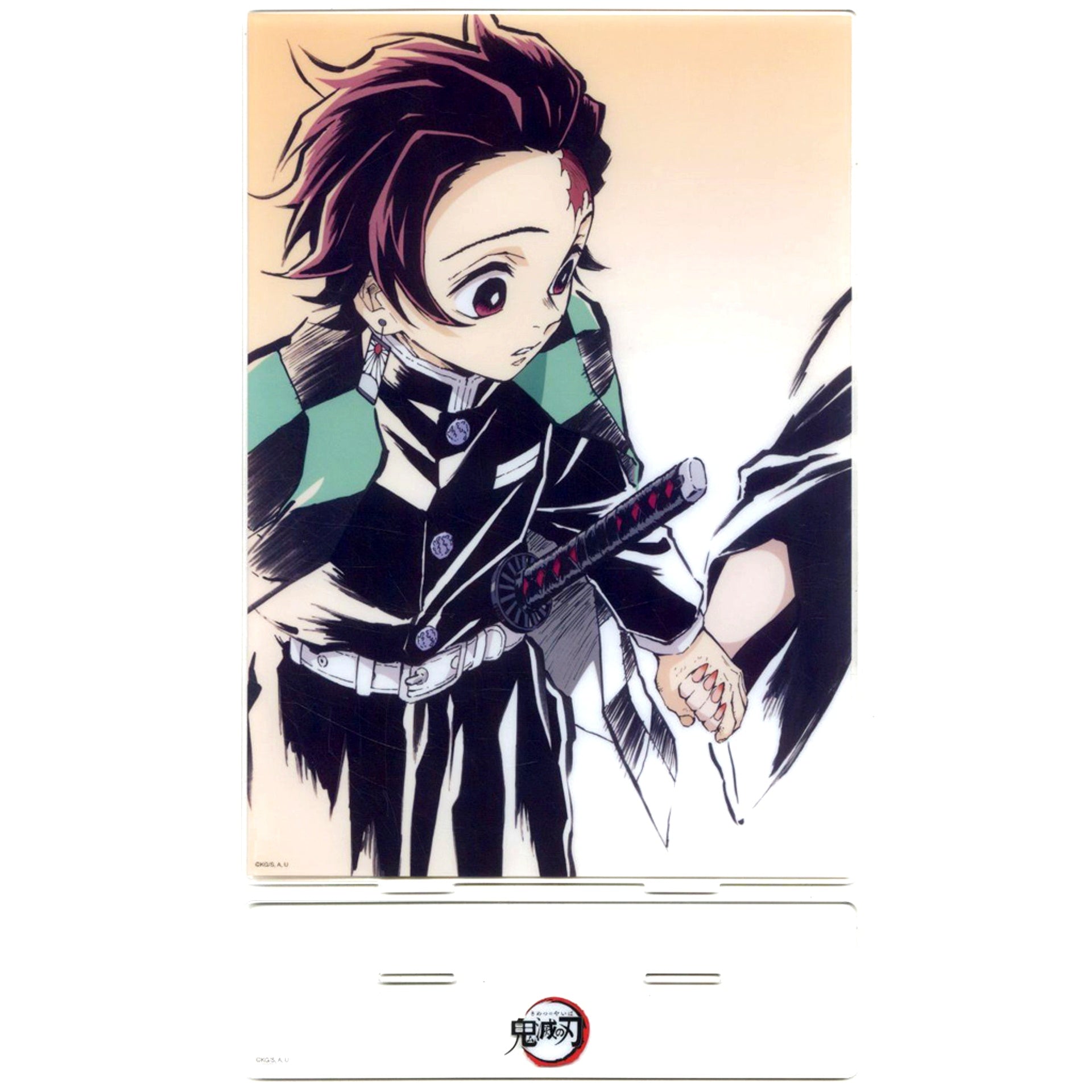 Tanjiro Kamado - Episode 10 Second Half Big Acrylic Stand Anime Demon Slayer: Kimetsu no Yaiba Successive All Interlude Drawing WEBSHOP Lottery Tanjiro Kamado, Unwavering Resolve Arc Prize A-018 [USED]