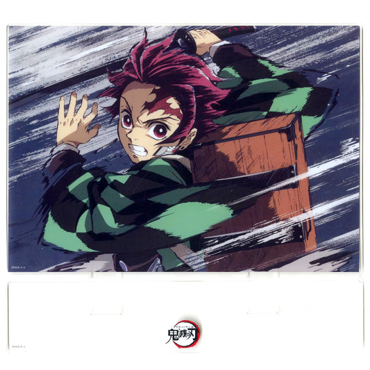 Tanjiro Kamado - Episode 15 First Half Big Acrylic Stand Anime Demon Slayer Successive All Interlude Illustrations WEBSHOP Lottery Tanjiro Kamado Unwavering Resolve Arc Prize A-027 [USED]