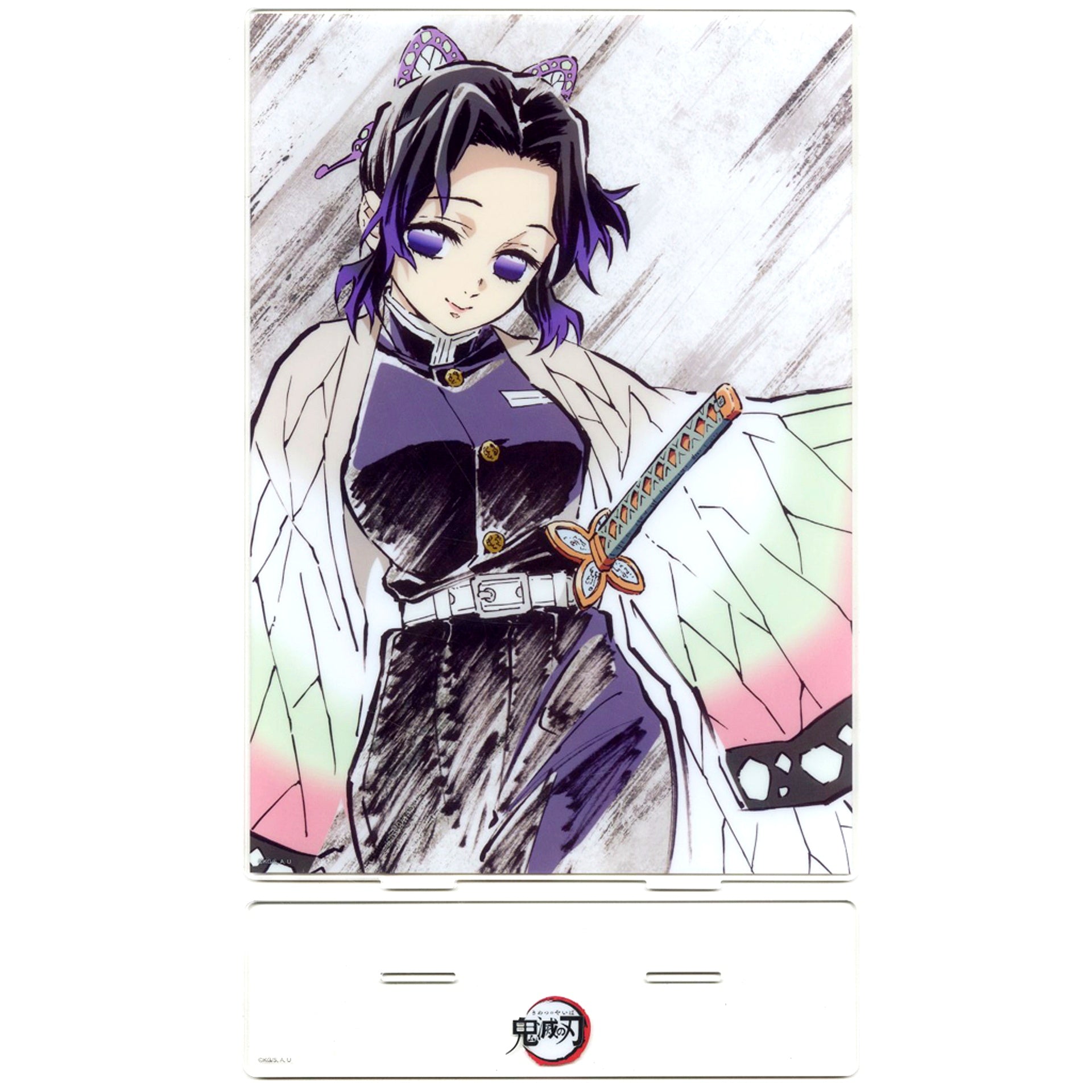 Shinobu Kocho - Episode 24 Second Half Big Acrylic Stand Anime Demon Slayer: Kimetsu no Yaiba Successive All Interlude Drawing WEBSHOP Lottery Tanjiro Kamado, Unwavering Resolve Arc Prize A-046 [USED]
