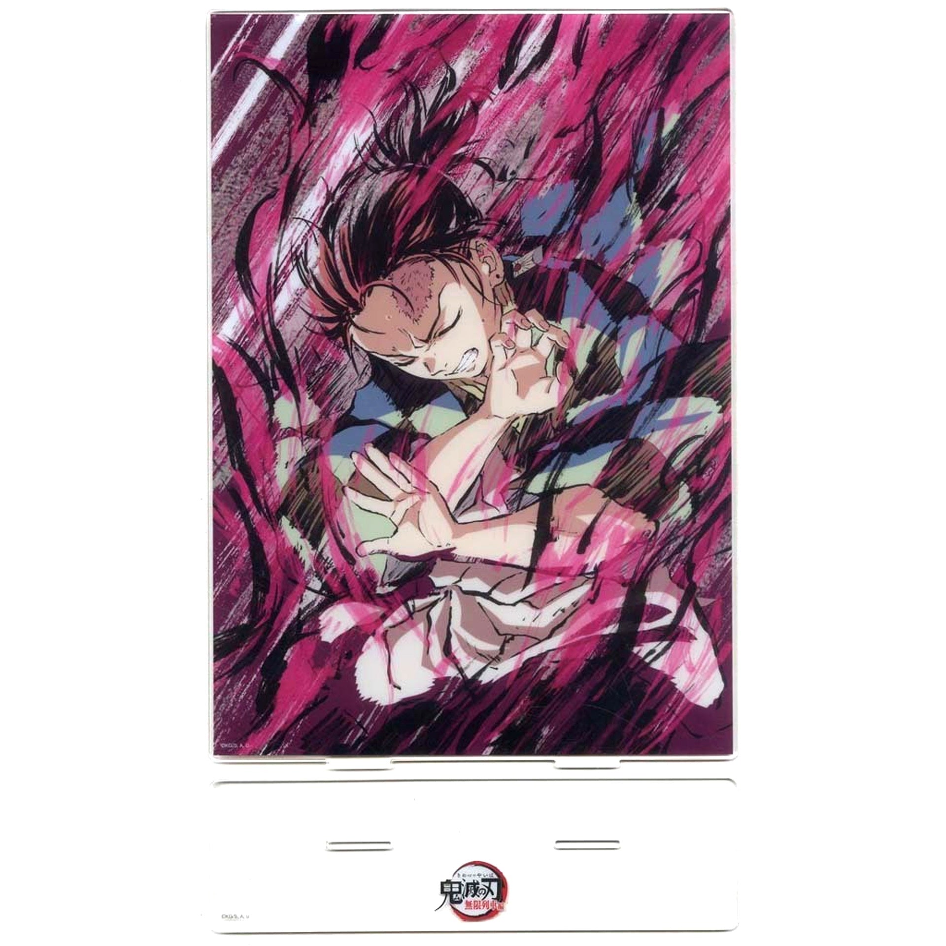 Tanjiro Kamado - Episode 3 First Half Big Acrylic Stand Anime Demon Slayer: Kimetsu no Yaiba All Successive Interlude Illustrations Webshop Kuji Mugen Train Arc Prize A-055 [USED]