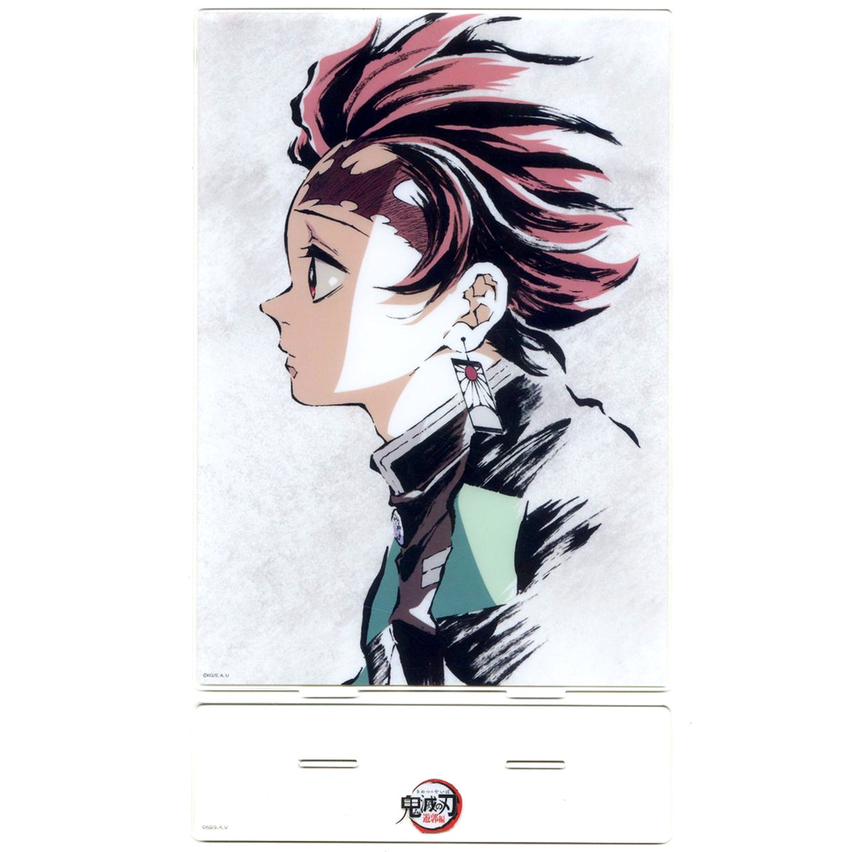 Tanjiro Kamado Prize A-077 Episode 6 First Half Demon Slayer: Kimetsu no Yaiba Big Acrylic Stand Successive Interlude Illustration Web Shop Kuji Entertainment District Arc [USED]