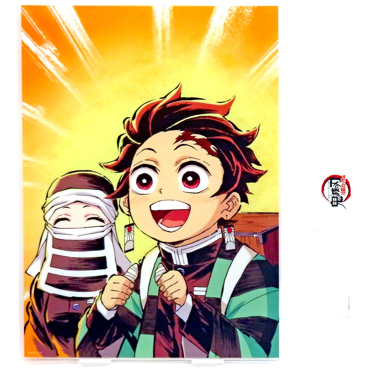 Tanjiro Kamado & Kakushi Episode 1A Second Half Demon Slayer: Kimetsu no Yaiba All-Time Interlude Art Webshop Kuji Swordsmith Village Arc Prize A-087 Big Acrylic Stand [USED]