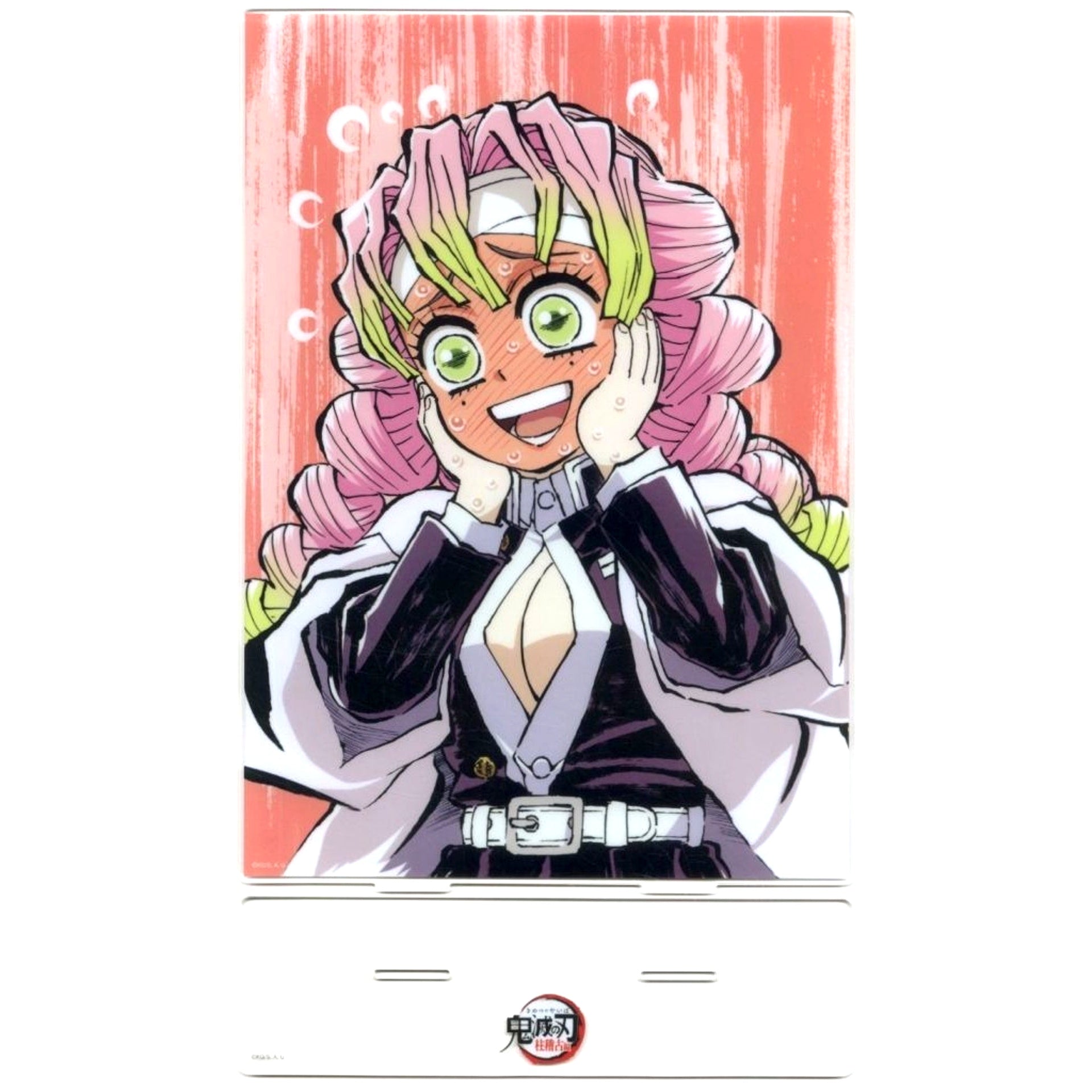 Mitsuri Kanroji Episode 1A First Half Prize A-110 Demon Slayer Anime All-Time Intermission Illustration Web Shop Kuji Hashira Training Arc Big Acrylic Stand [USED]