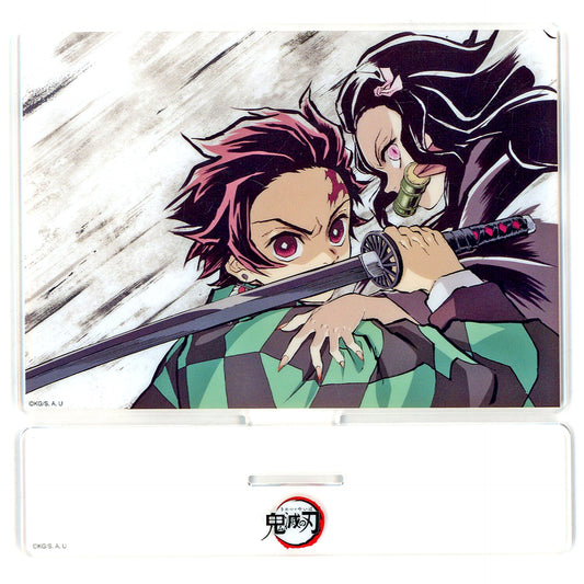 Tanjiro Kamado & Nezuko Kamado - Episode 9 First Half Acrylic Stand Anime Demon Slayer: Kimetsu no Yaiba Successive All Interlude Drawing WEBSHOP Lottery Tanjiro Kamado, Unwavering Resolve Arc Prize C-015 [USED]