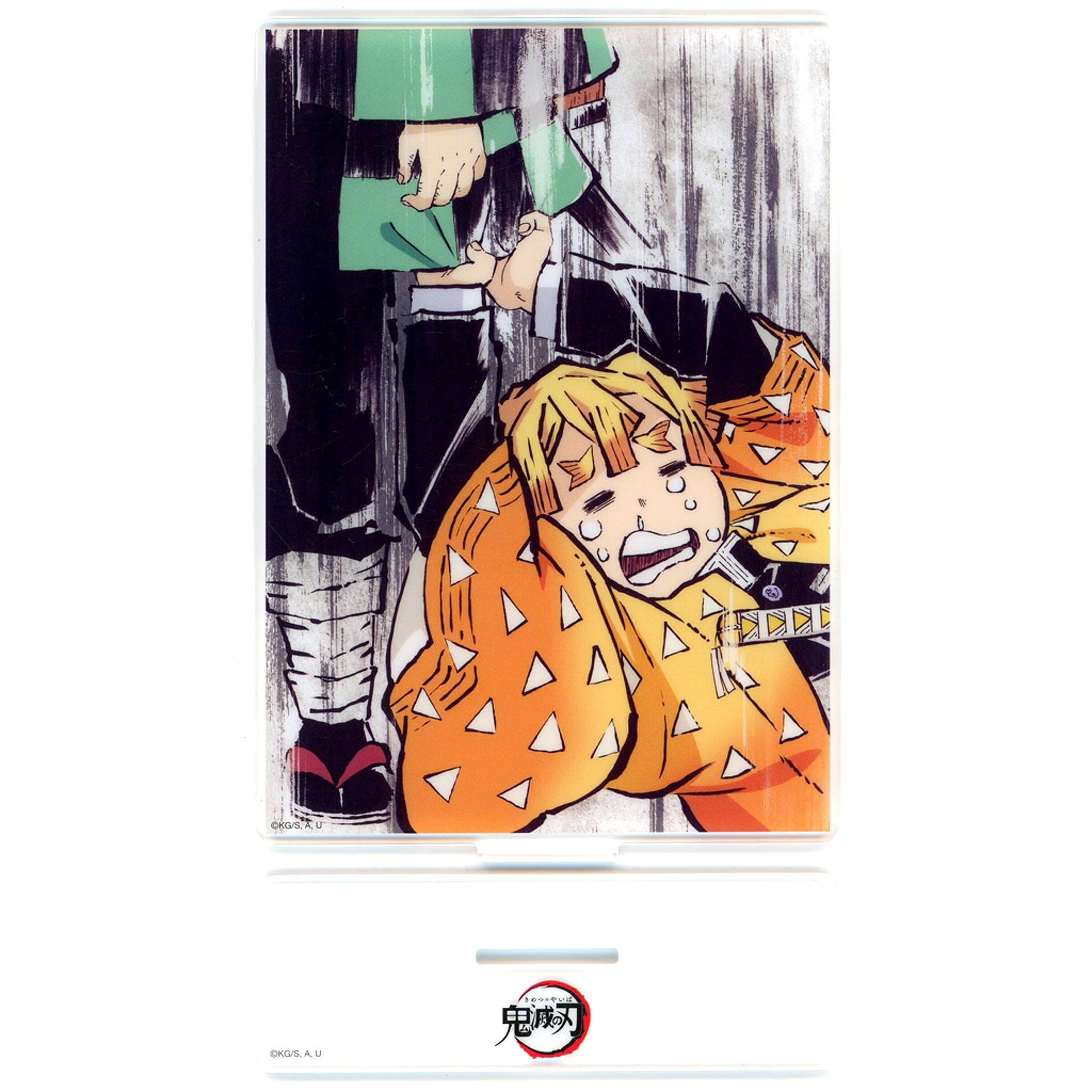 Zenitsu Agatsuma - Episode 11 First Half Acrylic Stand Anime Demon Slayer: Kimetsu no Yaiba Successive All Interlude Drawing WEBSHOP Lottery Tanjiro Kamado, Unwavering Resolve Arc Prize C-019 [USED]