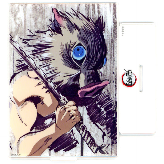 Inosuke Hashibira - Episode 12 First Half Acrylic Stand Anime Demon Slayer Successive All Interlude Illustrations WEBSHOP Lottery Tanjiro Kamado Unwavering Resolve Arc Prize C-021 [USED]