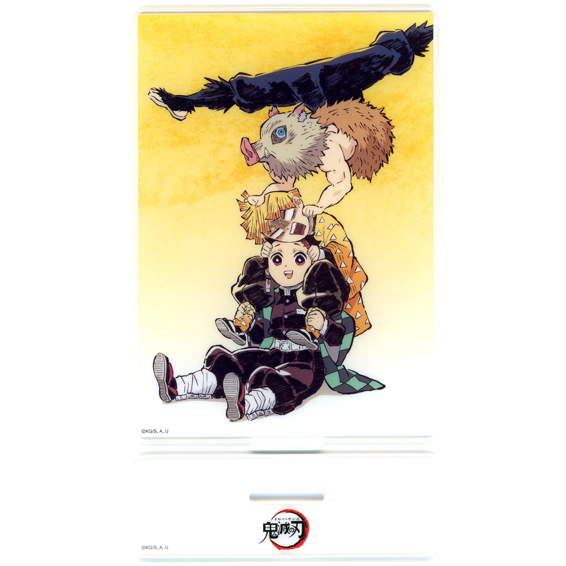 Tanjiro Kamado & Zenitsu Agatsuma & Inosuke Hashibira - Episode 24 First Half Acrylic Stand Anime Demon Slayer Successive All Interlude Illustrations WEBSHOP Lottery Tanjiro Kamado Unwavering Resolve Arc Prize C-045 [USED]