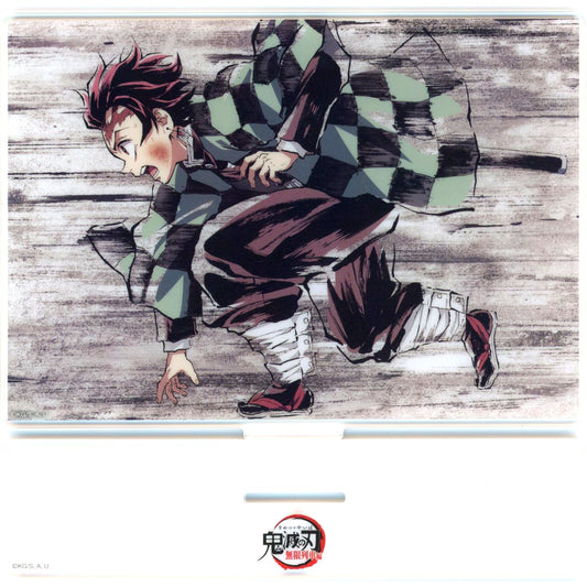 Tanjiro Kamado, Episode 7 First Half, Webshop Kuji, All-Time Interlude Illustrations, Demon Slayer: Kimetsu no Yaiba Mugen Train Arc, Acrylic Stand, Prize C-063 [USED]