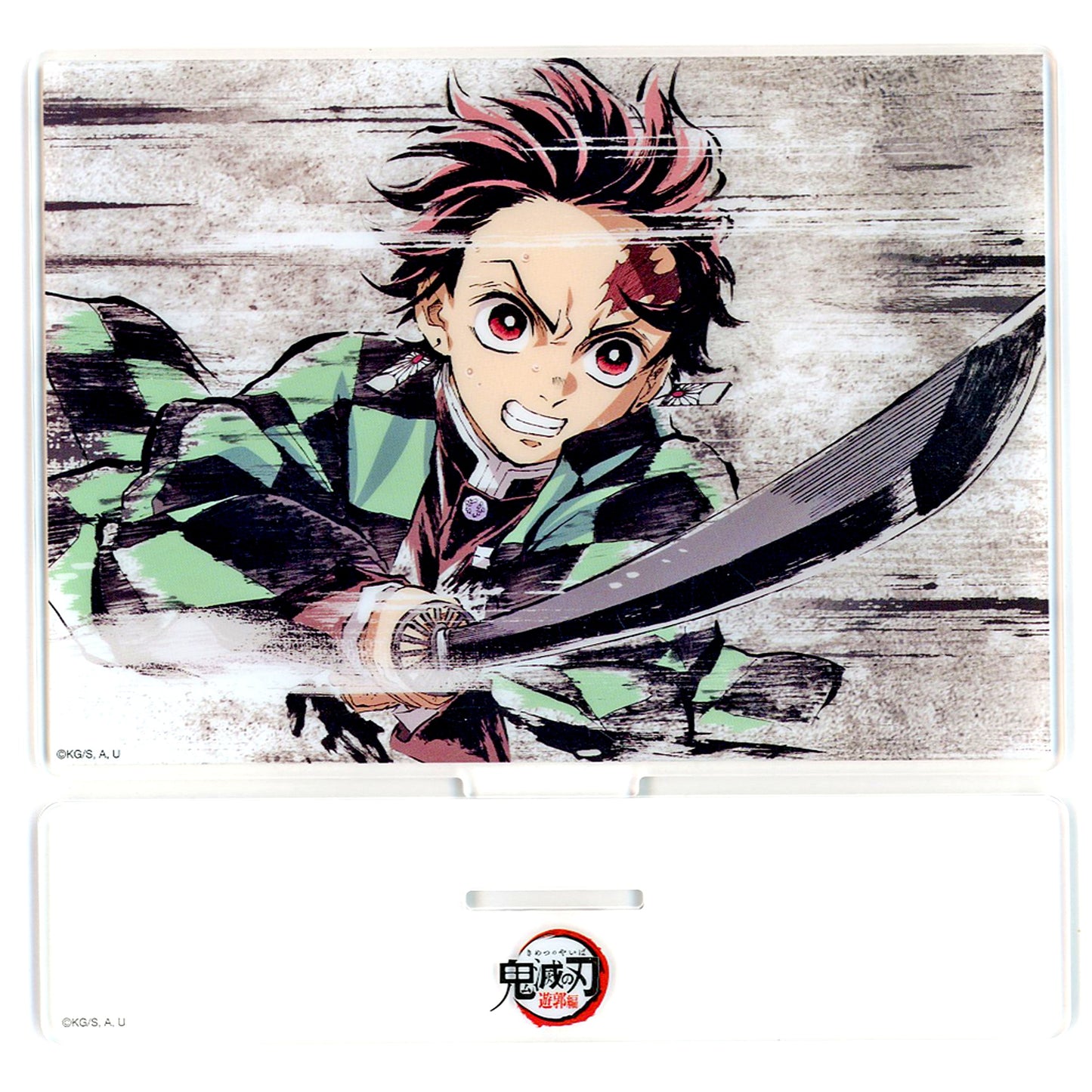 Tanjiro Kamado Episode 5 First Half Prize C-075 Demon Slayer Anime All-Time Intermission Illustration Web Shop Kuji Entertainment District Arc Acrylic Stand [USED]