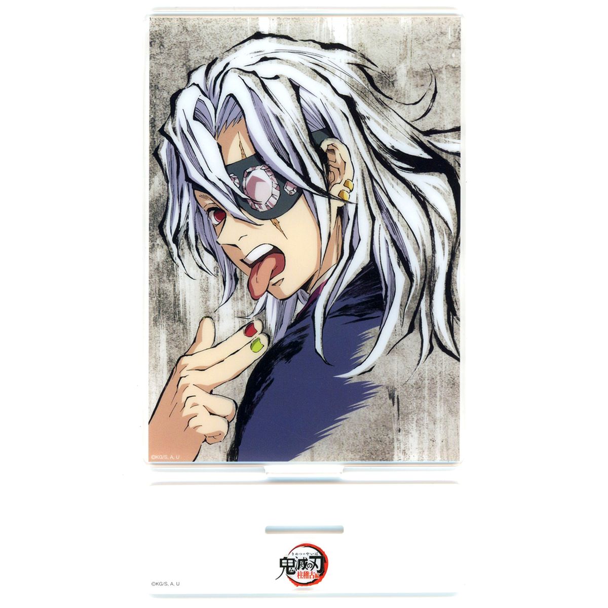 Tengen Uzui Demon Slayer: Kimetsu no Yaiba Webshop Kuji Acrylic Stand Anime All Past Intermission Art Hashira Training Arc Episode 3 Second Half C-117 Prize [USED]