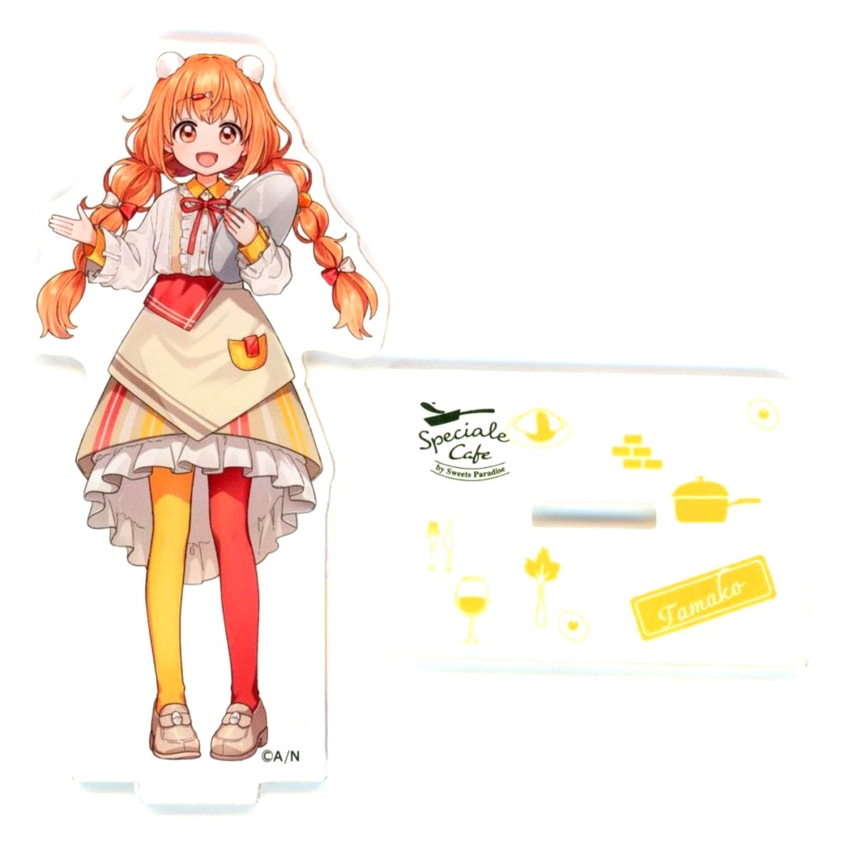 Kirara Tamako Virtual YouTuber Nijisanji Life-Size Acrylic Stand NIJISANJI x SWEETS PARADISE Vol. 11 Speciale Cafe [USED]