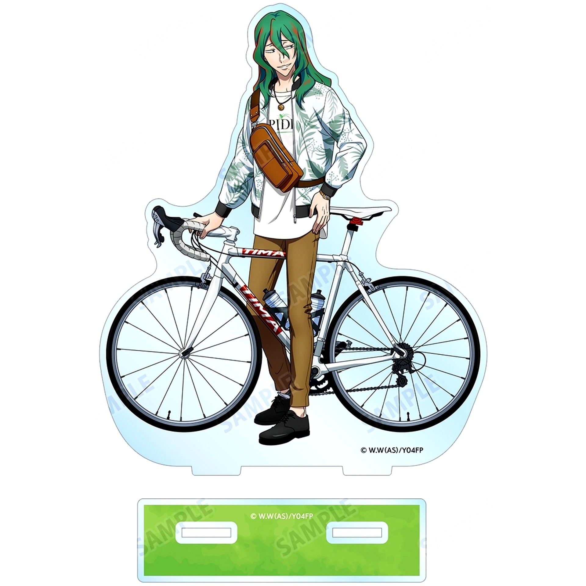 Yusuke Makishima Outdoor ver. BIG Acrylic Stand Yowamushi Pedal GLORY LINE [USED]