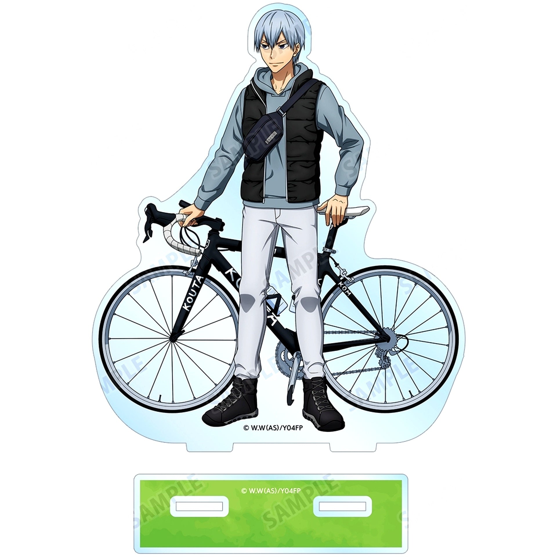 Yukinari Kuroda Outdoor ver. BIG Acrylic Stand Yowamushi Pedal GLORY LINE [USED]