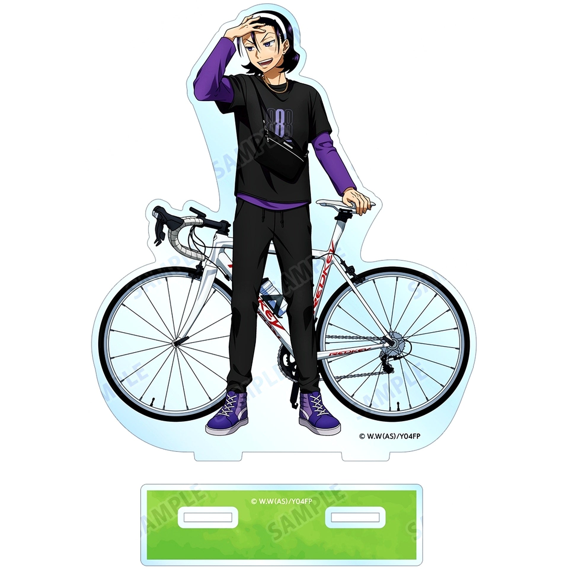 Jinpachi Todo Outdoor ver. BIG Acrylic Stand Yowamushi Pedal GLORY LINE [USED]