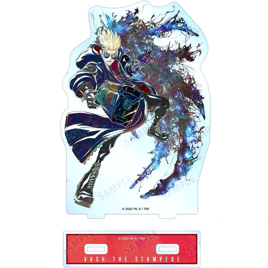 Vash the Stampede Ani-Art Part 2 BIG Acrylic Stand TRIGUN STAMPEDE [USED]
