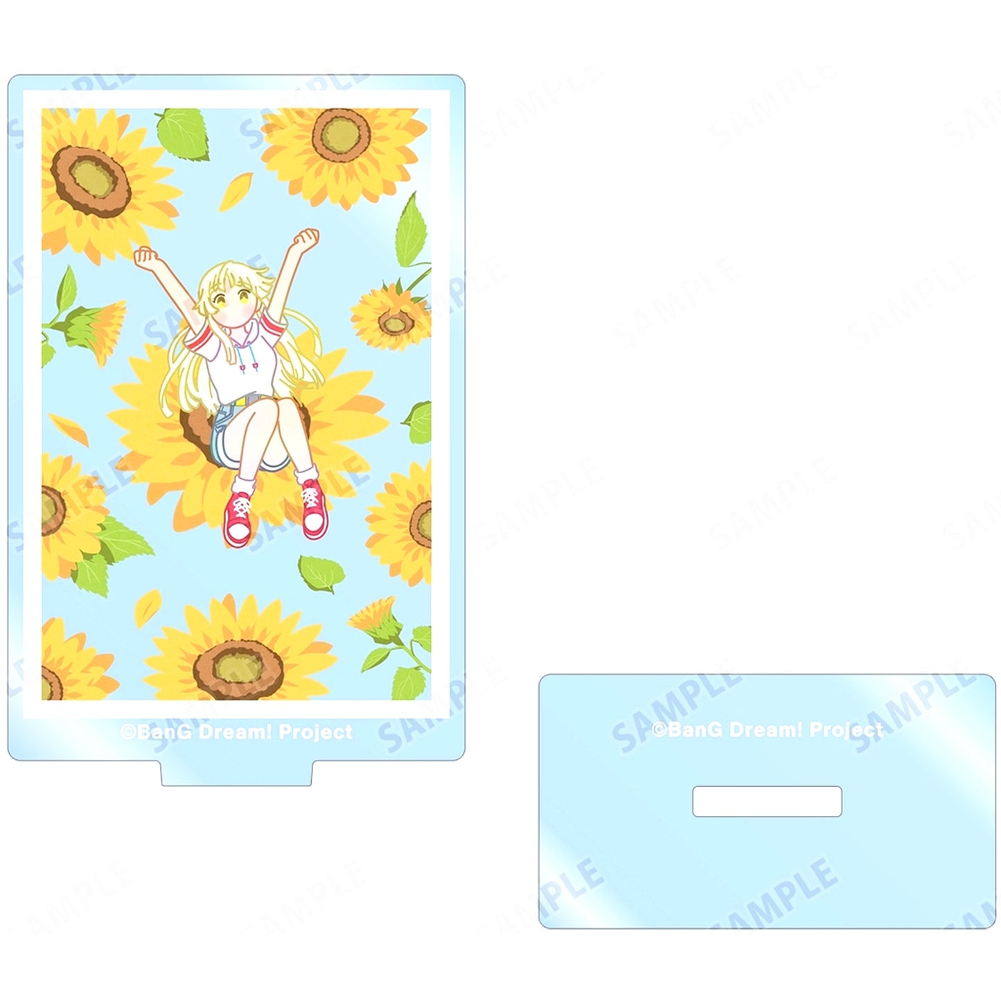 Kokoro Tsurumaki BanG Dream! Girls Band Party! Trading Botania Acrylic Stand Ver.A [USED]